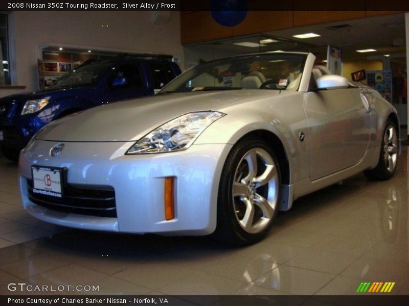 Silver Alloy / Frost 2008 Nissan 350Z Touring Roadster
