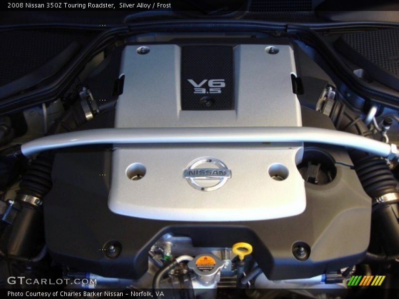 Silver Alloy / Frost 2008 Nissan 350Z Touring Roadster