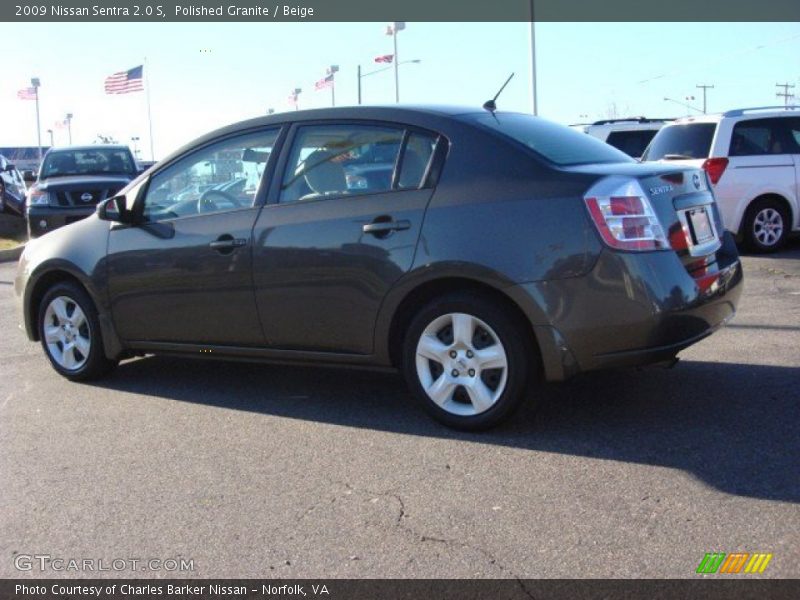 Polished Granite / Beige 2009 Nissan Sentra 2.0 S