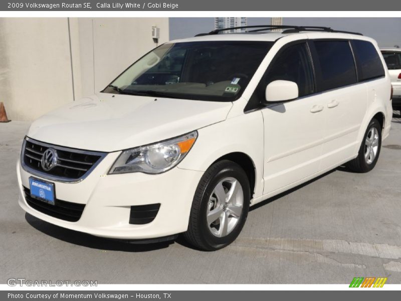 Calla Lilly White / Gobi Beige 2009 Volkswagen Routan SE