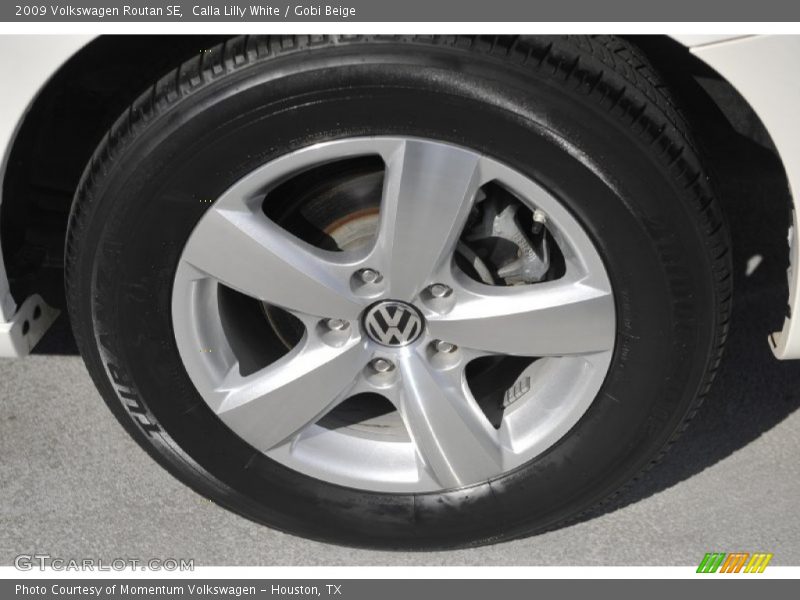 Calla Lilly White / Gobi Beige 2009 Volkswagen Routan SE