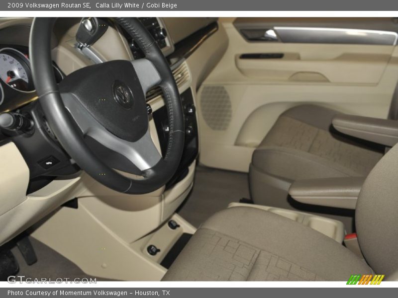Calla Lilly White / Gobi Beige 2009 Volkswagen Routan SE