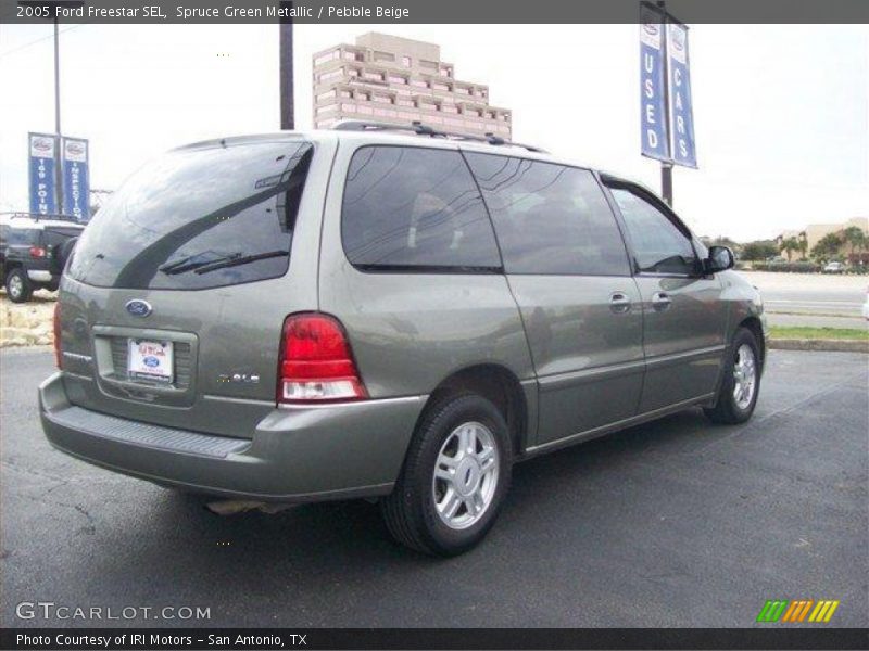 Spruce Green Metallic / Pebble Beige 2005 Ford Freestar SEL