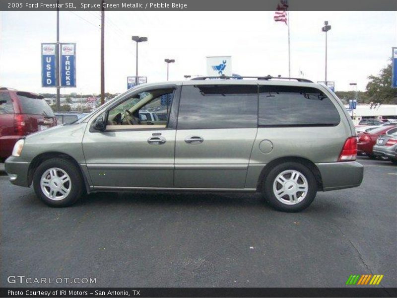 Spruce Green Metallic / Pebble Beige 2005 Ford Freestar SEL
