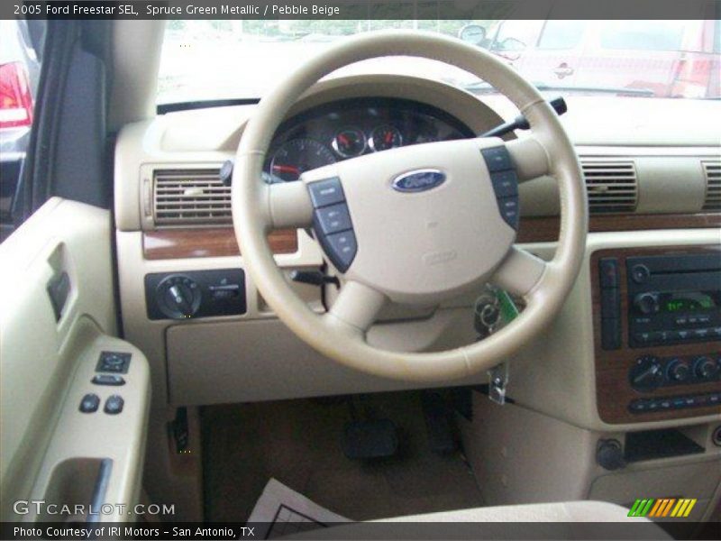 Spruce Green Metallic / Pebble Beige 2005 Ford Freestar SEL