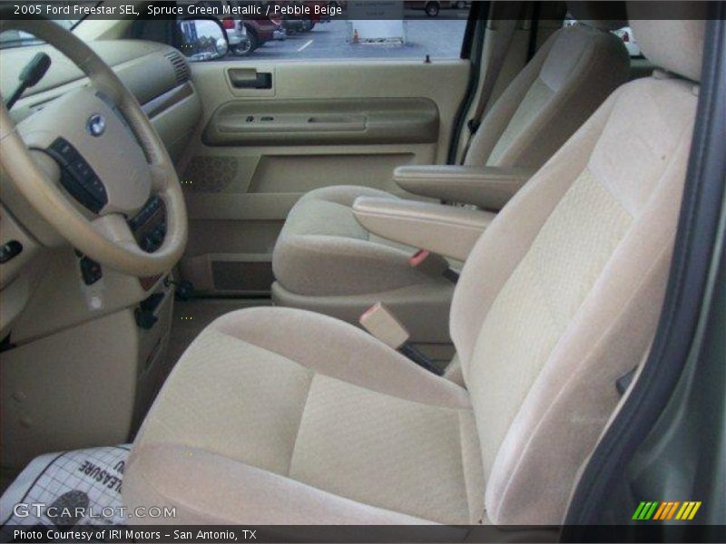 Spruce Green Metallic / Pebble Beige 2005 Ford Freestar SEL