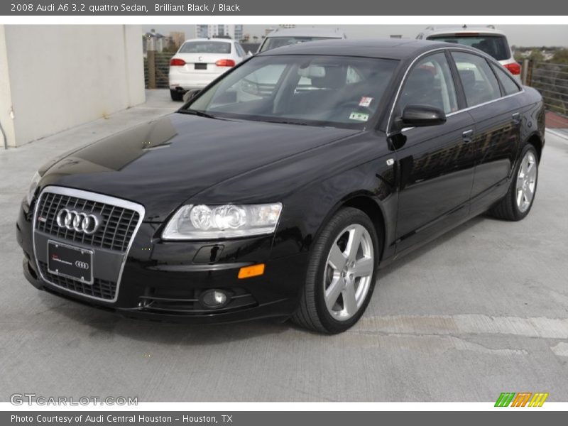 Brilliant Black / Black 2008 Audi A6 3.2 quattro Sedan