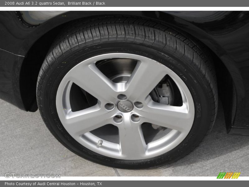 Brilliant Black / Black 2008 Audi A6 3.2 quattro Sedan
