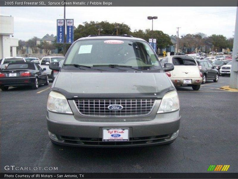 Spruce Green Metallic / Pebble Beige 2005 Ford Freestar SEL