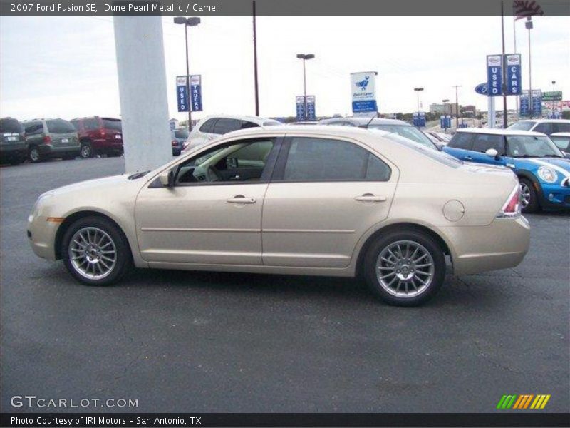 Dune Pearl Metallic / Camel 2007 Ford Fusion SE