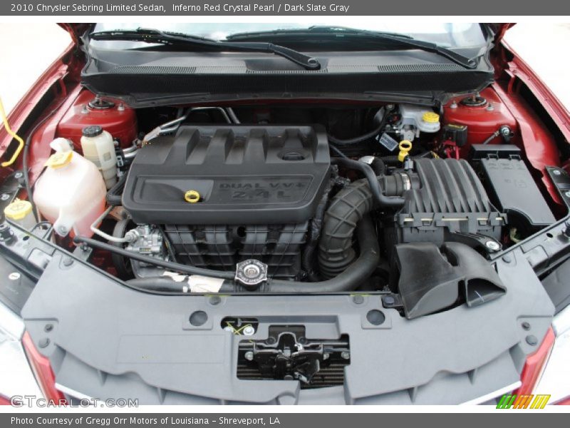  2010 Sebring Limited Sedan Engine - 2.4 Liter DOHC 16-Valve VVT 4 Cylinder