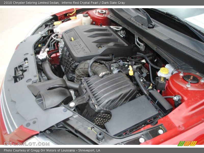 2010 Sebring Limited Sedan Engine - 2.4 Liter DOHC 16-Valve VVT 4 Cylinder