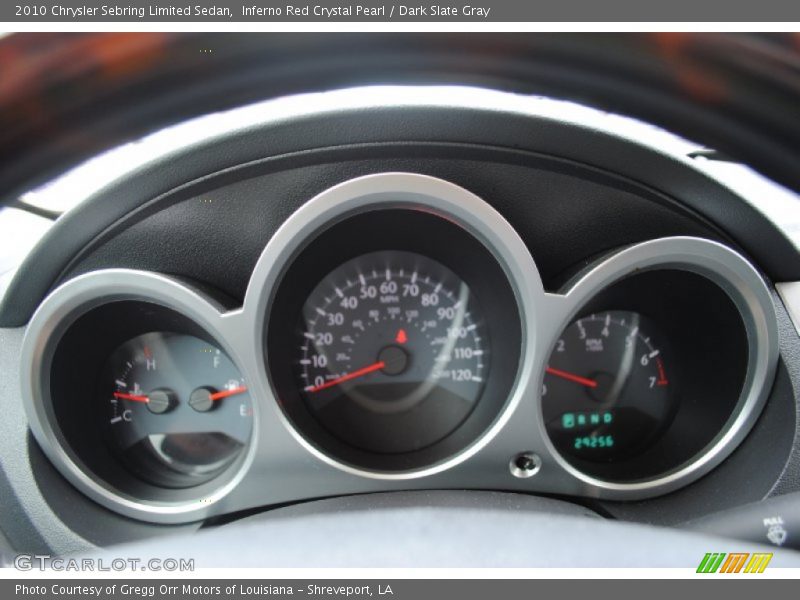  2010 Sebring Limited Sedan Limited Sedan Gauges
