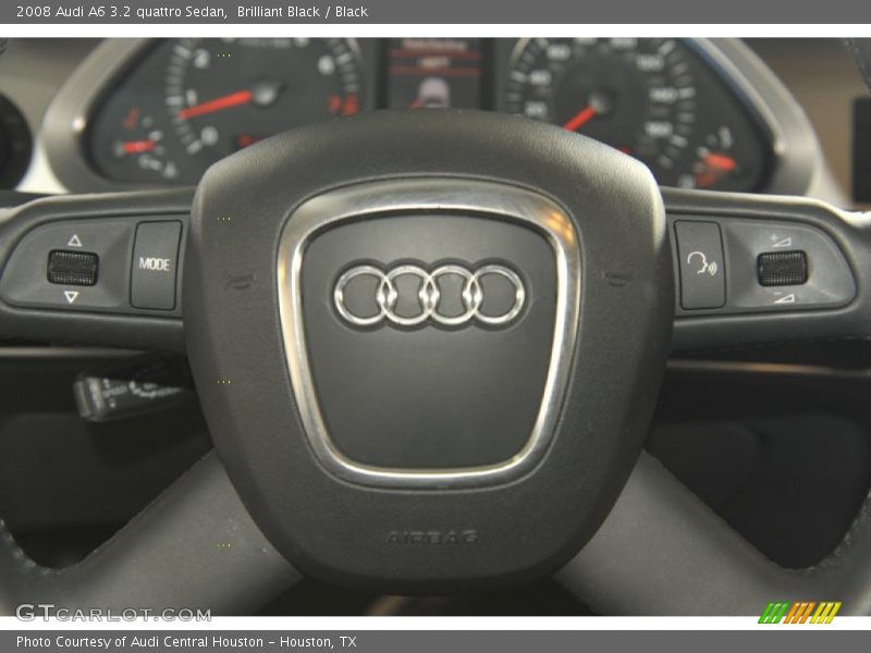 Brilliant Black / Black 2008 Audi A6 3.2 quattro Sedan