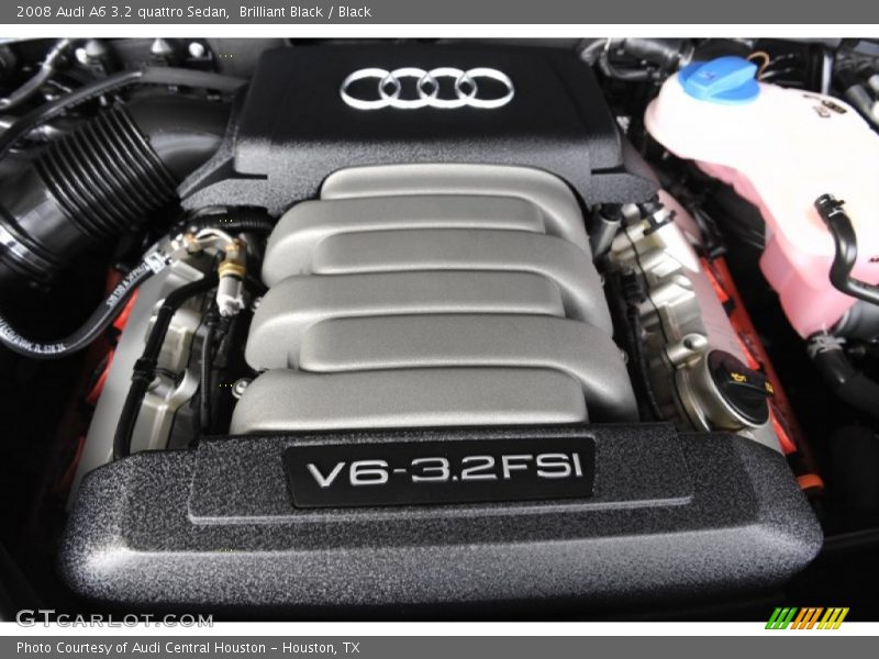 Brilliant Black / Black 2008 Audi A6 3.2 quattro Sedan