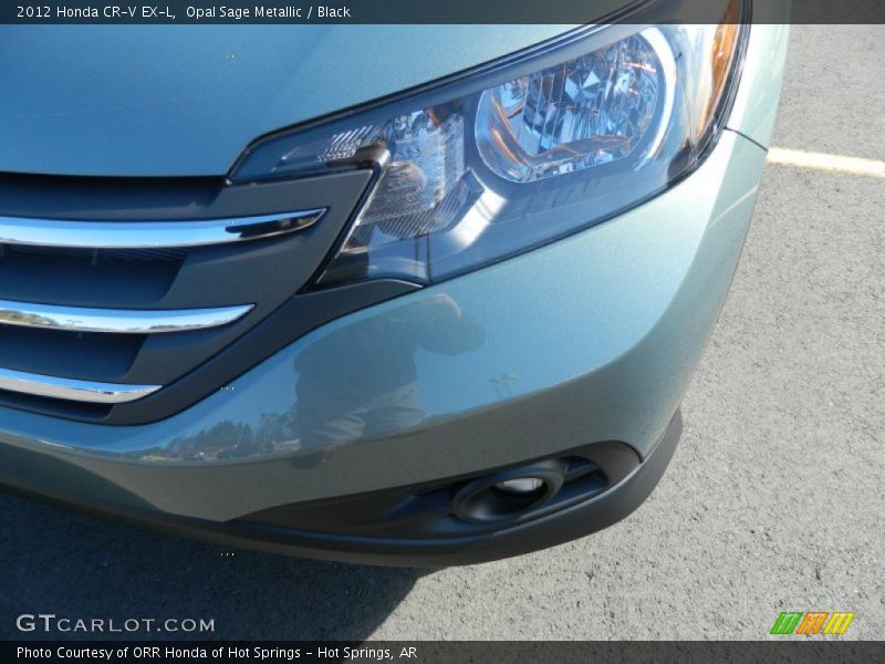 Opal Sage Metallic / Black 2012 Honda CR-V EX-L