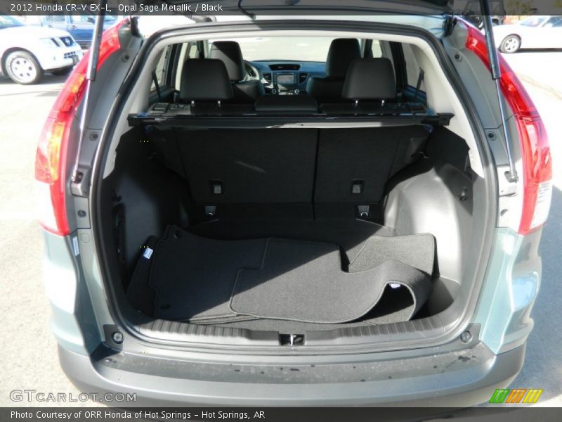Opal Sage Metallic / Black 2012 Honda CR-V EX-L