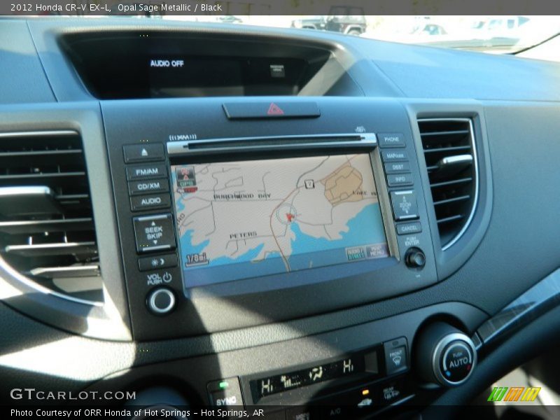 Navigation of 2012 CR-V EX-L