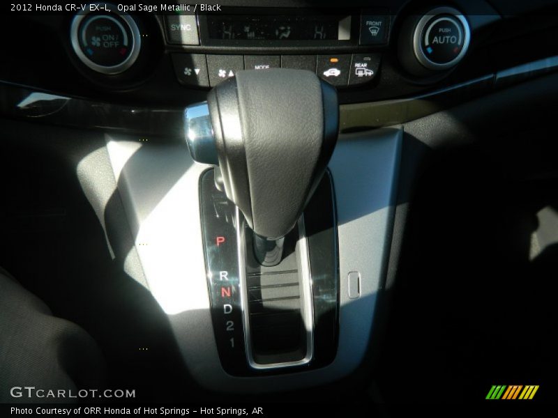 Opal Sage Metallic / Black 2012 Honda CR-V EX-L