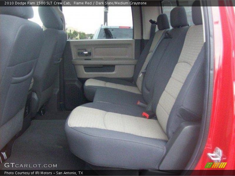 Flame Red / Dark Slate/Medium Graystone 2010 Dodge Ram 1500 SLT Crew Cab