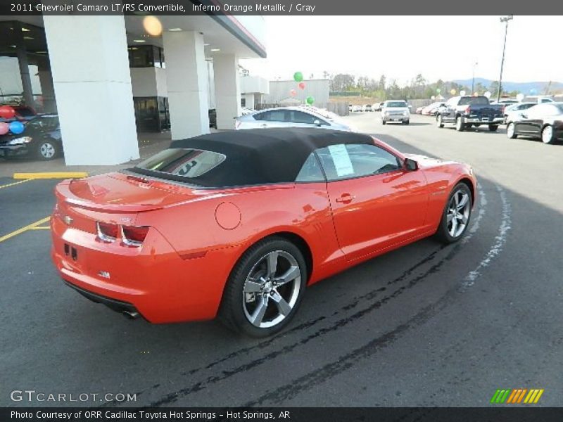  2011 Camaro LT/RS Convertible Inferno Orange Metallic