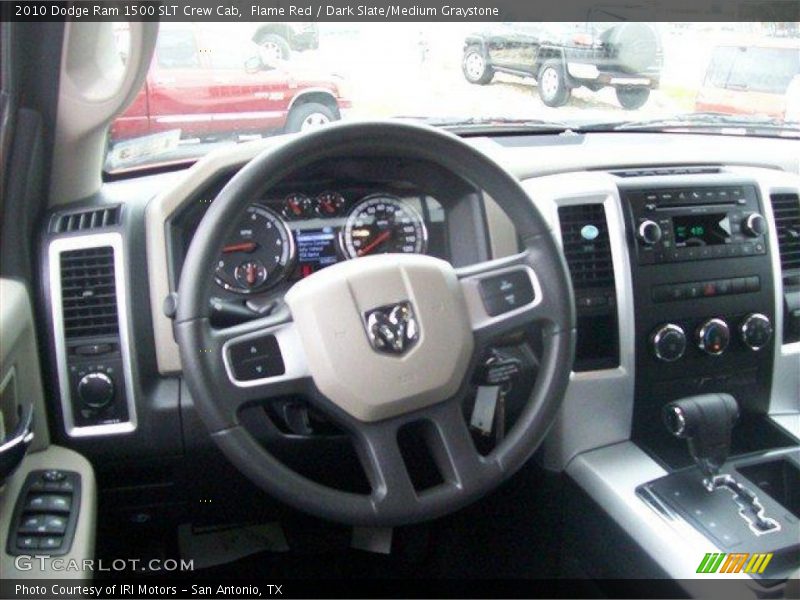 Flame Red / Dark Slate/Medium Graystone 2010 Dodge Ram 1500 SLT Crew Cab