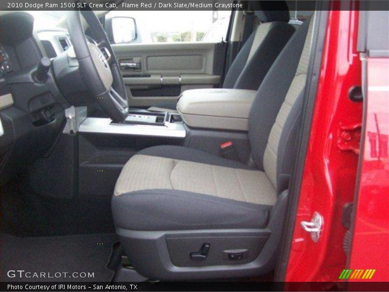 Flame Red / Dark Slate/Medium Graystone 2010 Dodge Ram 1500 SLT Crew Cab
