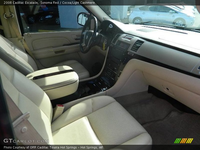 Sonoma Red / Cocoa/Light Cashmere 2008 Cadillac Escalade