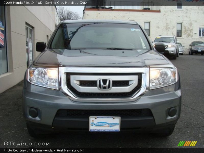 Sterling Gray Metallic / Gray 2009 Honda Pilot LX 4WD