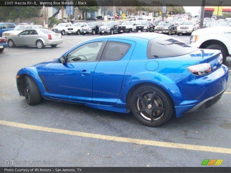 Winning Blue Metallic / Black 2005 Mazda RX-8