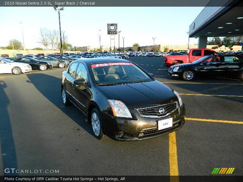 Super Black / Charcoal 2010 Nissan Sentra 2.0 SL