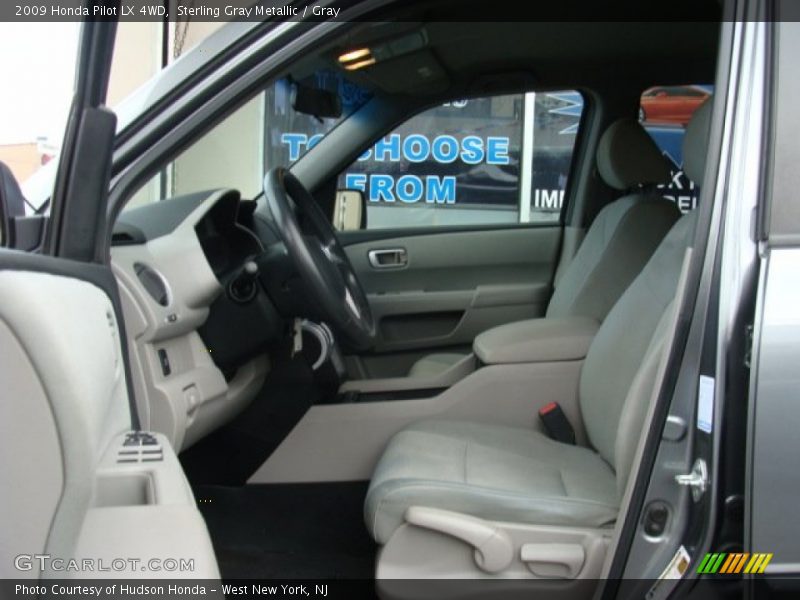 Sterling Gray Metallic / Gray 2009 Honda Pilot LX 4WD