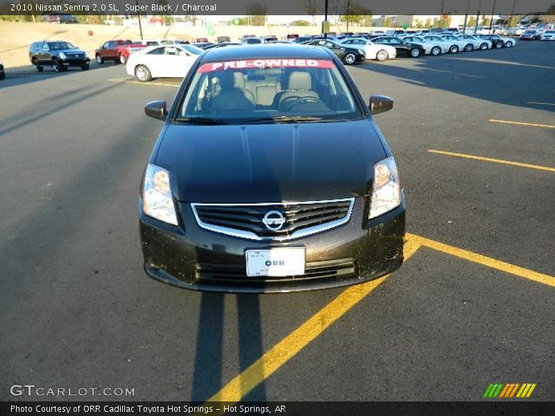 Super Black / Charcoal 2010 Nissan Sentra 2.0 SL