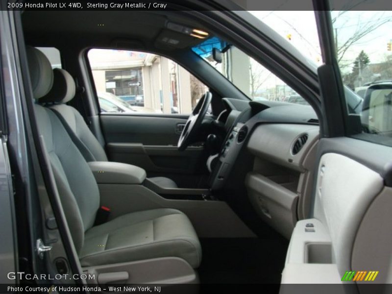 Sterling Gray Metallic / Gray 2009 Honda Pilot LX 4WD