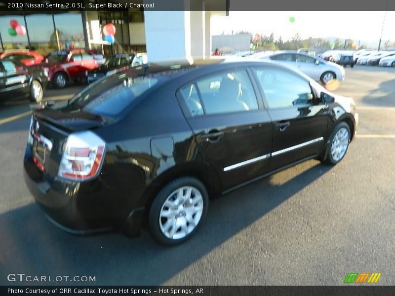 Super Black / Charcoal 2010 Nissan Sentra 2.0 SL