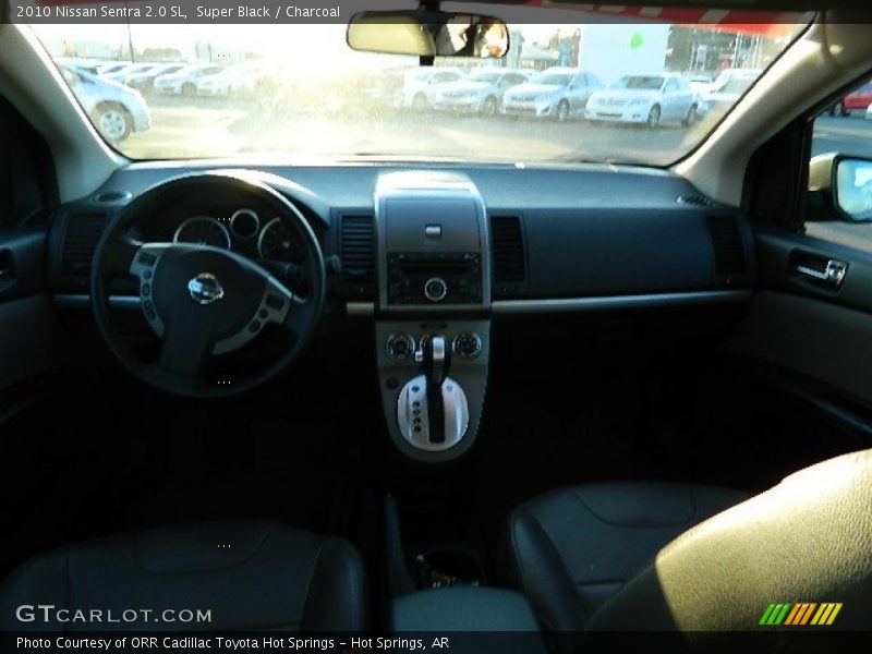 Super Black / Charcoal 2010 Nissan Sentra 2.0 SL