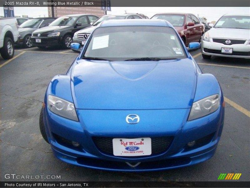 Winning Blue Metallic / Black 2005 Mazda RX-8