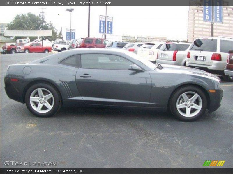 Cyber Gray Metallic / Black 2010 Chevrolet Camaro LT Coupe