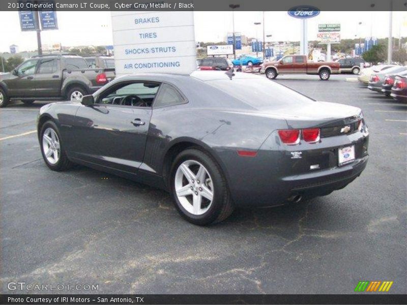 Cyber Gray Metallic / Black 2010 Chevrolet Camaro LT Coupe
