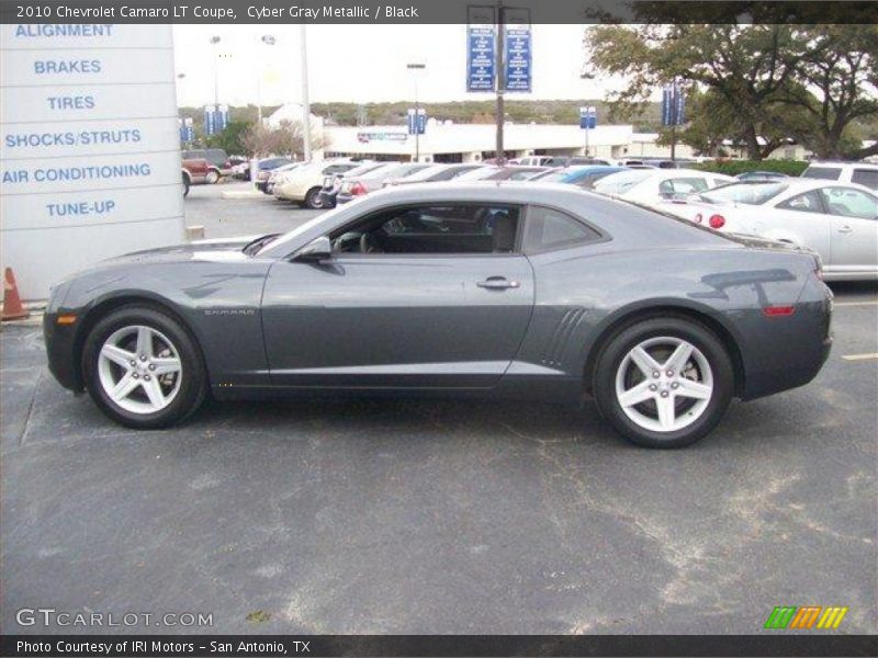 Cyber Gray Metallic / Black 2010 Chevrolet Camaro LT Coupe