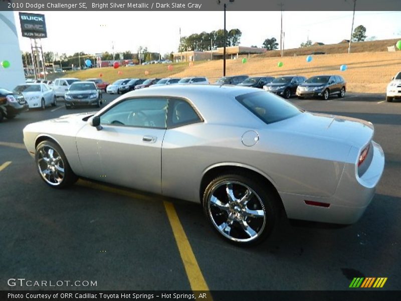 Bright Silver Metallic / Dark Slate Gray 2010 Dodge Challenger SE