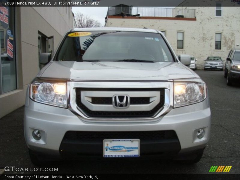 Billet Silver Metallic / Gray 2009 Honda Pilot EX 4WD