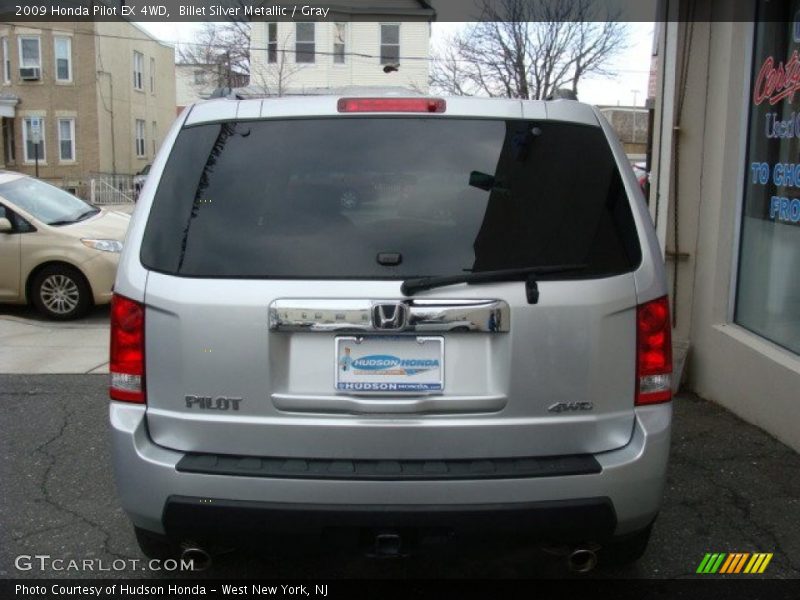 Billet Silver Metallic / Gray 2009 Honda Pilot EX 4WD
