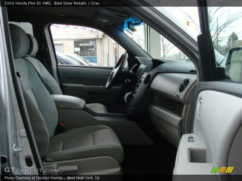 Billet Silver Metallic / Gray 2009 Honda Pilot EX 4WD