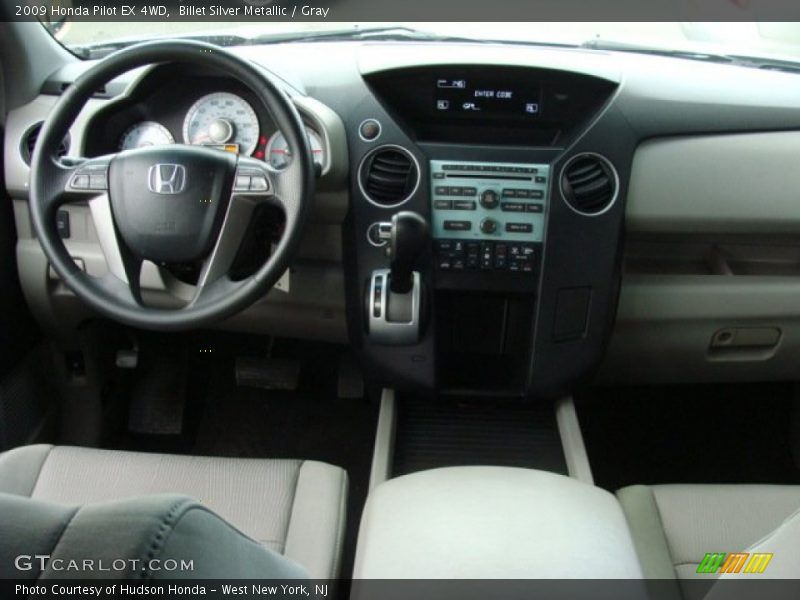 Billet Silver Metallic / Gray 2009 Honda Pilot EX 4WD