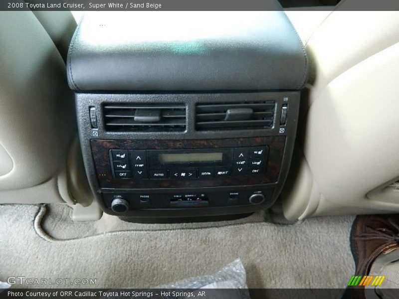 Super White / Sand Beige 2008 Toyota Land Cruiser