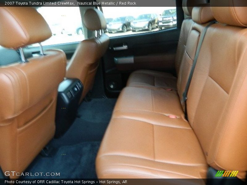 Nautical Blue Metallic / Red Rock 2007 Toyota Tundra Limited CrewMax