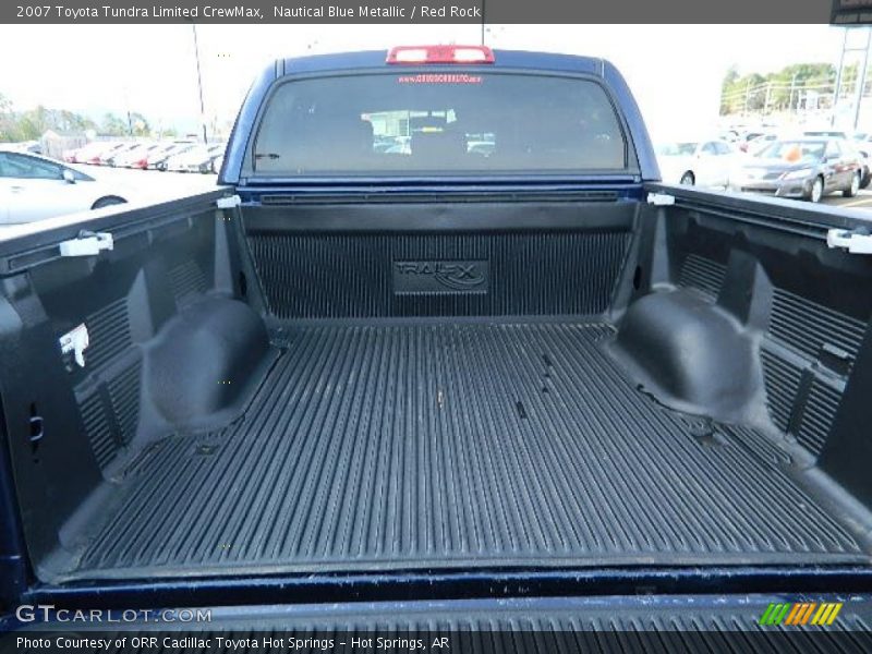 Nautical Blue Metallic / Red Rock 2007 Toyota Tundra Limited CrewMax