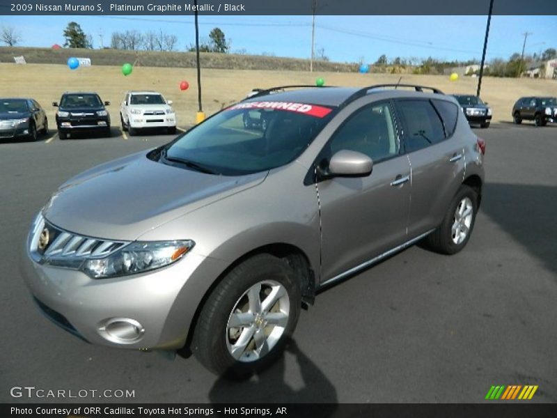 Platinum Graphite Metallic / Black 2009 Nissan Murano S
