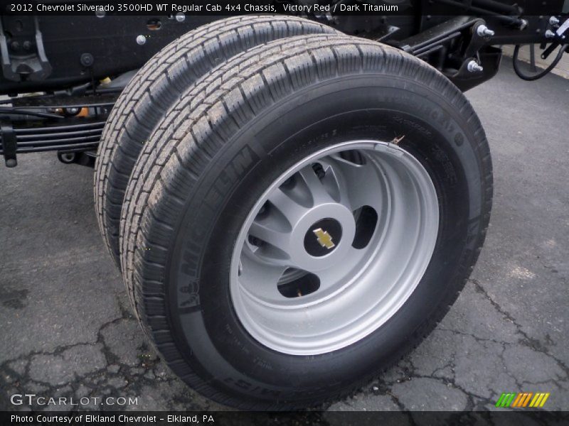  2012 Silverado 3500HD WT Regular Cab 4x4 Chassis Wheel